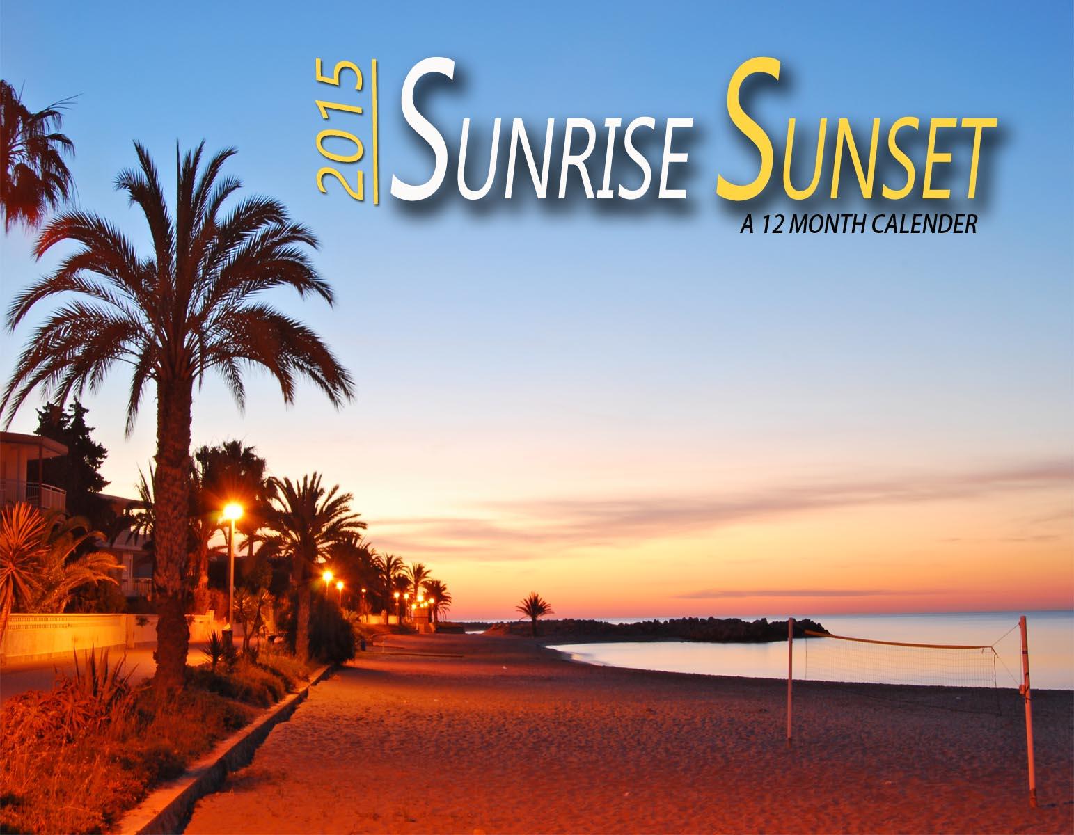 2015 Sunrise Sunset Calendar Printcuda